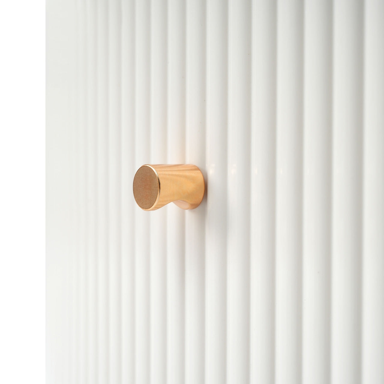 Modern Round Coffee Table With 2 Large Drawers Storage Accent Table