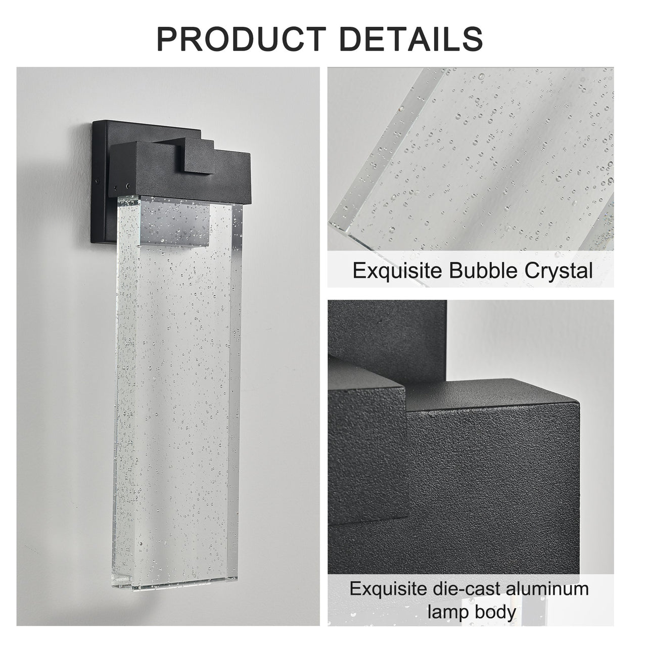 Modern Outdoor Wall Light Fixture