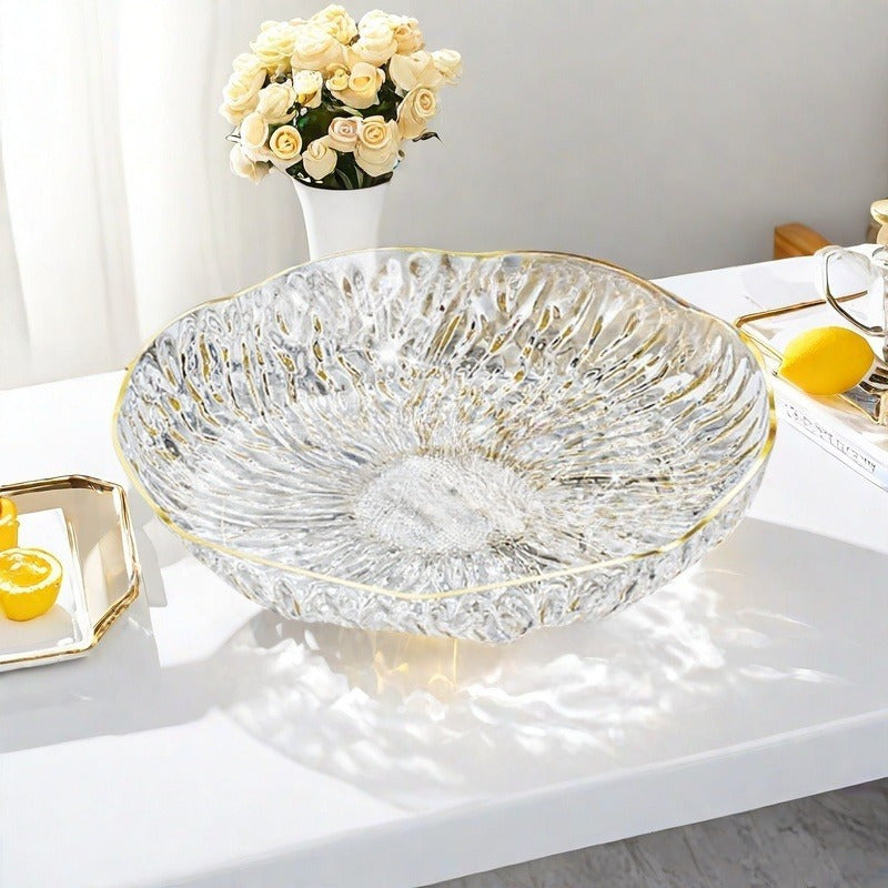 Petal Shaped Snack Plates Set of 3