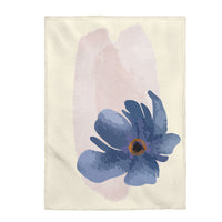 Thumbnail for Abstract Floral Blanket Plush Throw
