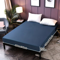 Thumbnail for Blue Waterproof Soft Brushed Fitted Sheet