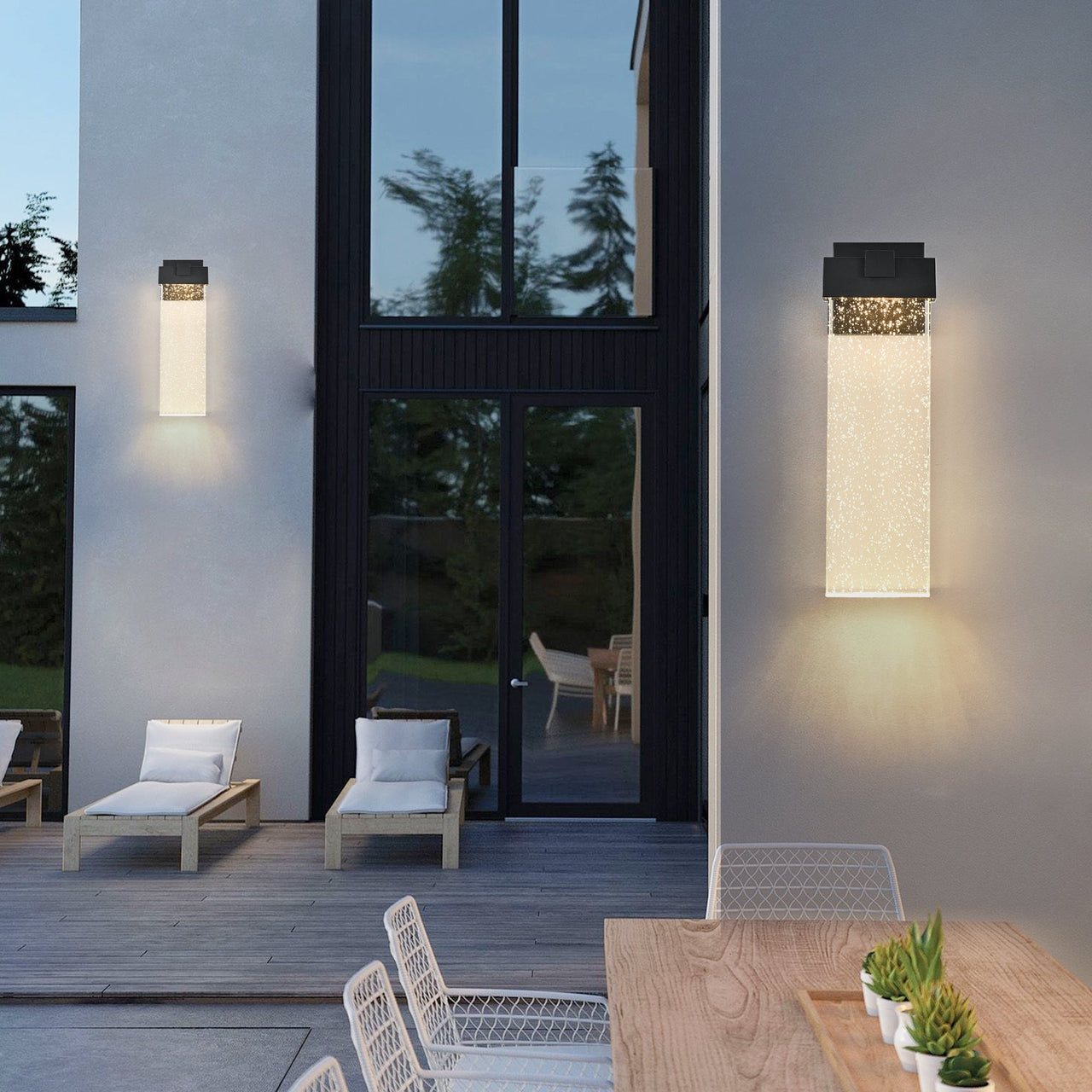 Modern Outdoor Wall Light Fixture