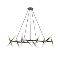 Thumbnail for Black & Golden Modern Chandelier Light Fixture