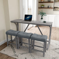 Thumbnail for Bar Table Set With Power Outlet