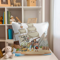 Thumbnail for Pirates on the Island Kids Pillow