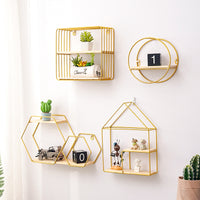 Thumbnail for Shelves on iron wall
