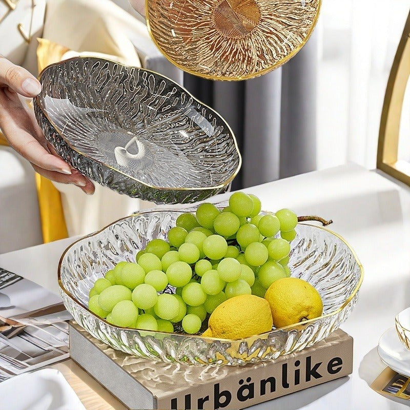 Petal Shaped Snack Plates Set of 3