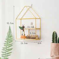 Thumbnail for Shelves on iron wall