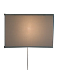 Thumbnail for Floating Shade Plug-In Wall Light White