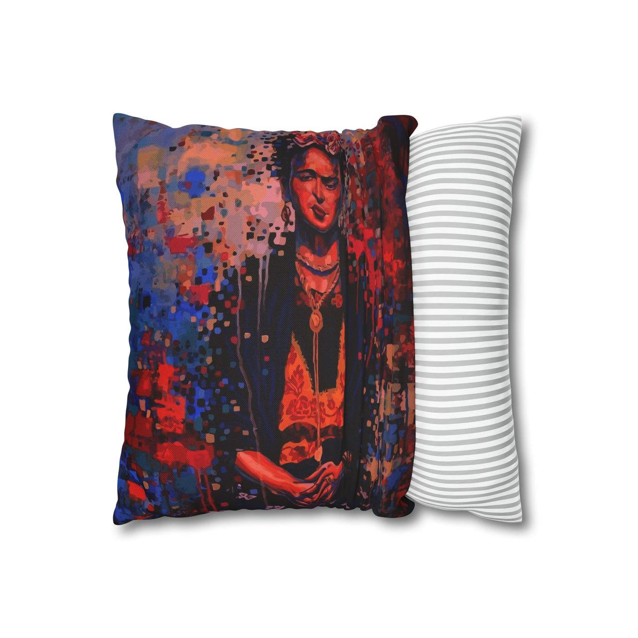 Frida 4 Spun Polyester Square Pillow Case