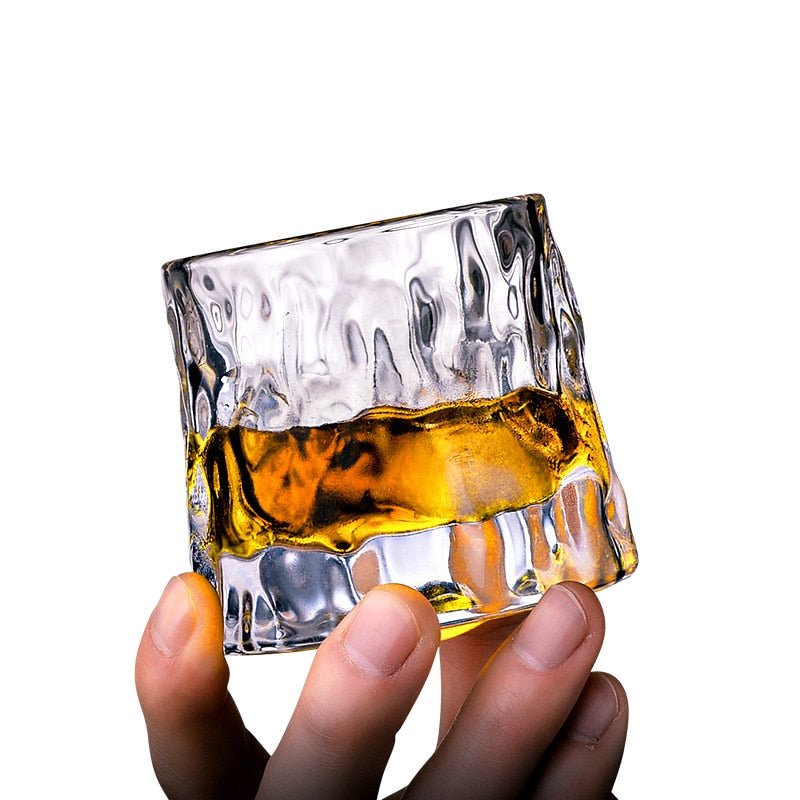 160ML Thicken Rotating Wine Glass - Casatrail.com