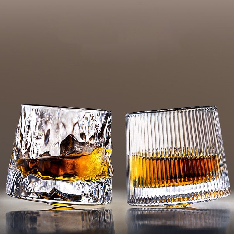 160ML Thicken Rotating Wine Glass - Casatrail.com