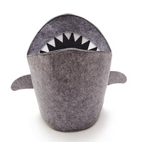 Thumbnail for Cute Shark Shaped Kids Toy Storage Basket Multi-Functional