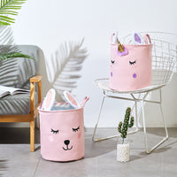 Thumbnail for Storage Basket, Dirty Clothes Basket, Toy Storage Bucket, Artifact
