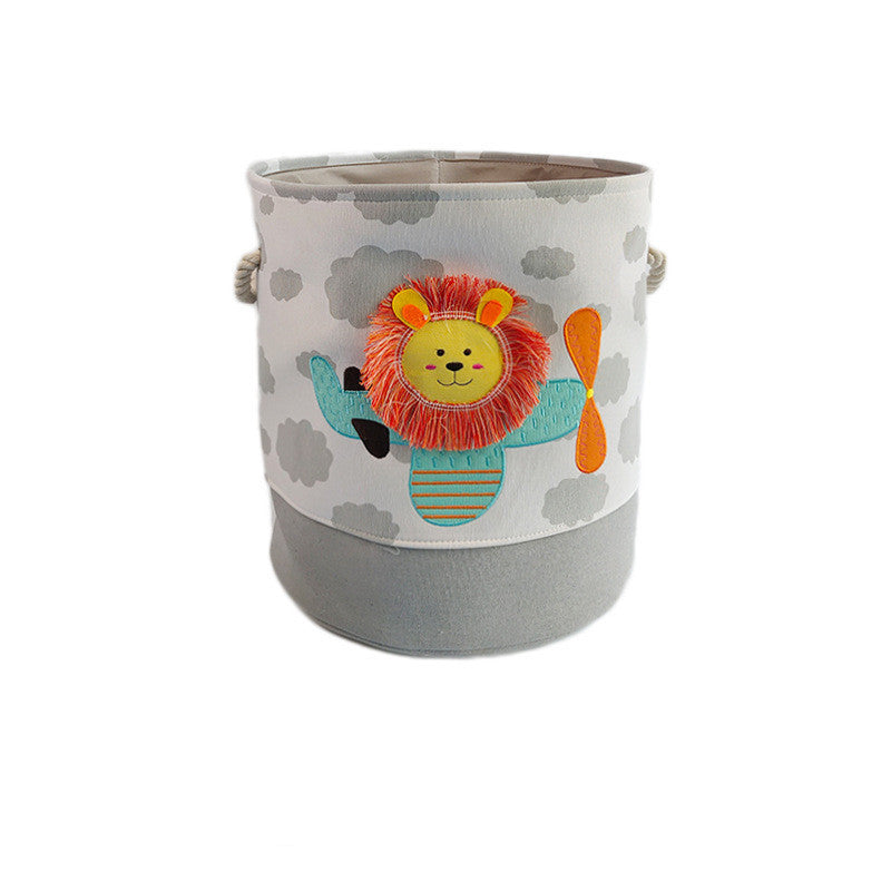 Foldable Cartoon Toy Storage Basket