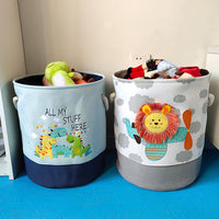 Thumbnail for Foldable Cartoon Toy Storage Basket