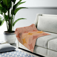 Thumbnail for Abstract Circles Plush Blanket Throw