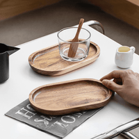 Thumbnail for Elegant MultiPurpose Wooden Tray for Serving Snacks
