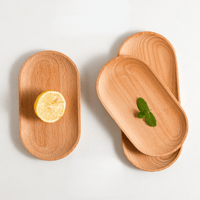 Thumbnail for Elegant MultiPurpose Wooden Tray for Serving Snacks