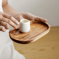 Thumbnail for Elegant MultiPurpose Wooden Tray for Serving Snacks