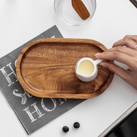 Thumbnail for Elegant MultiPurpose Wooden Tray for Serving Snacks