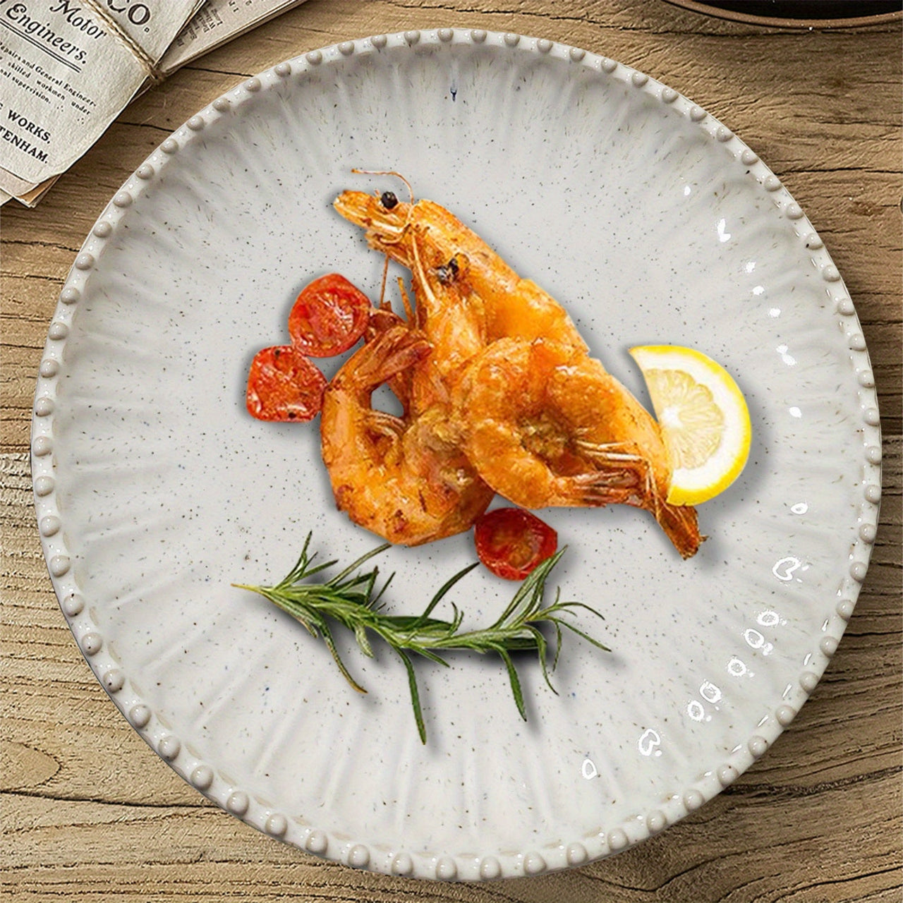 Elegant Ceramic Plate For Meals