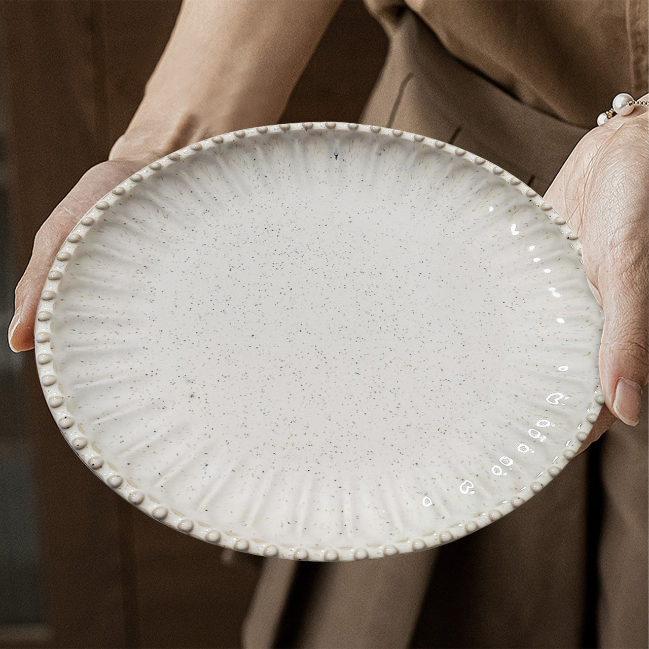 Elegant Ceramic Plate For Meals