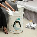 Thumbnail for Large cartoon foldable Laundry Storage Basket