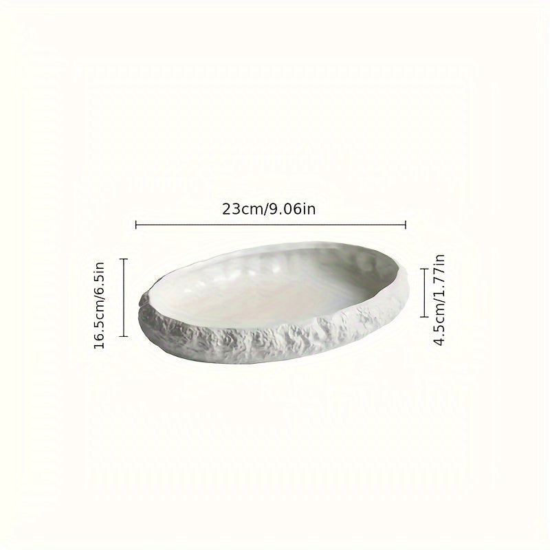 Luxury Textured Ceramic Seafood Platter