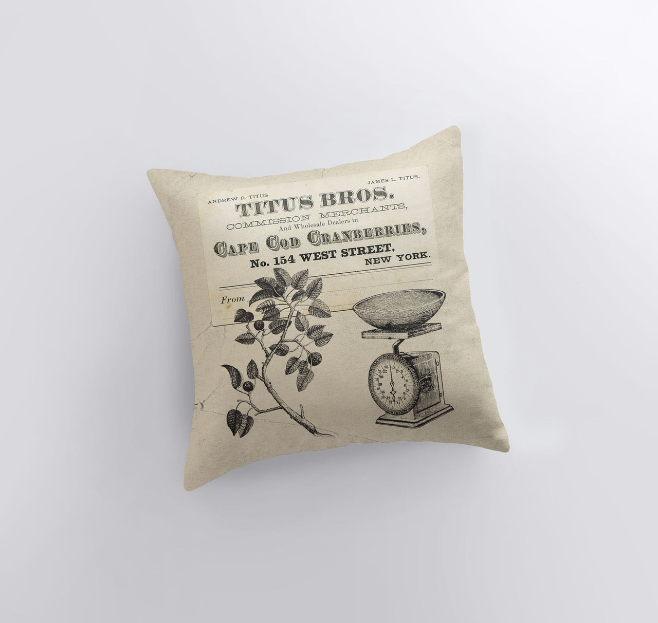 Cape Cod Pillow Cover | Vintage