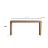 Thumbnail for Console Table With Solid Wood
