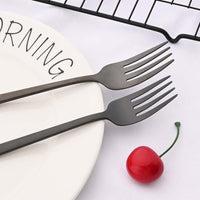 Thumbnail for 20Pcs Pink Silver Stainless Steel Dinnerware Set - Casatrail.com