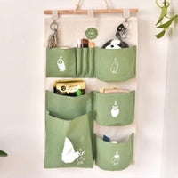 Thumbnail for Fabric Wall Hanging Bag For Storage