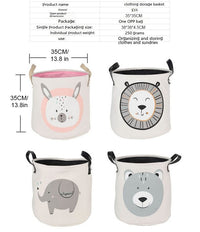 Thumbnail for Children's Toy Finishing Folding Storage Basket