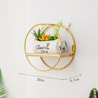 Thumbnail for Shelves on iron wall
