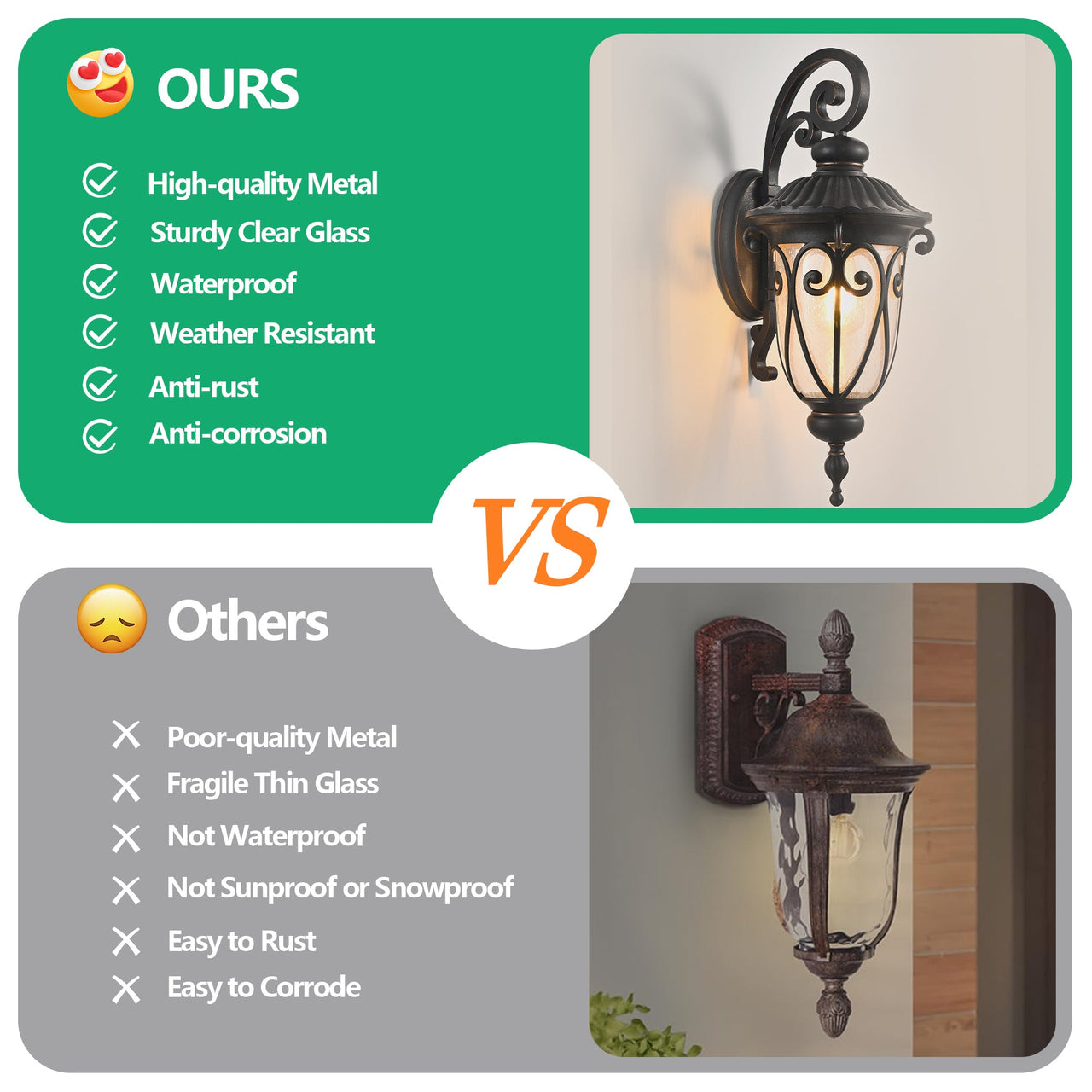 Classic Outdoor Wall Lantern