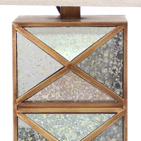 Thumbnail for Gold Modern Illusionary Mirrored Base Table Lamp