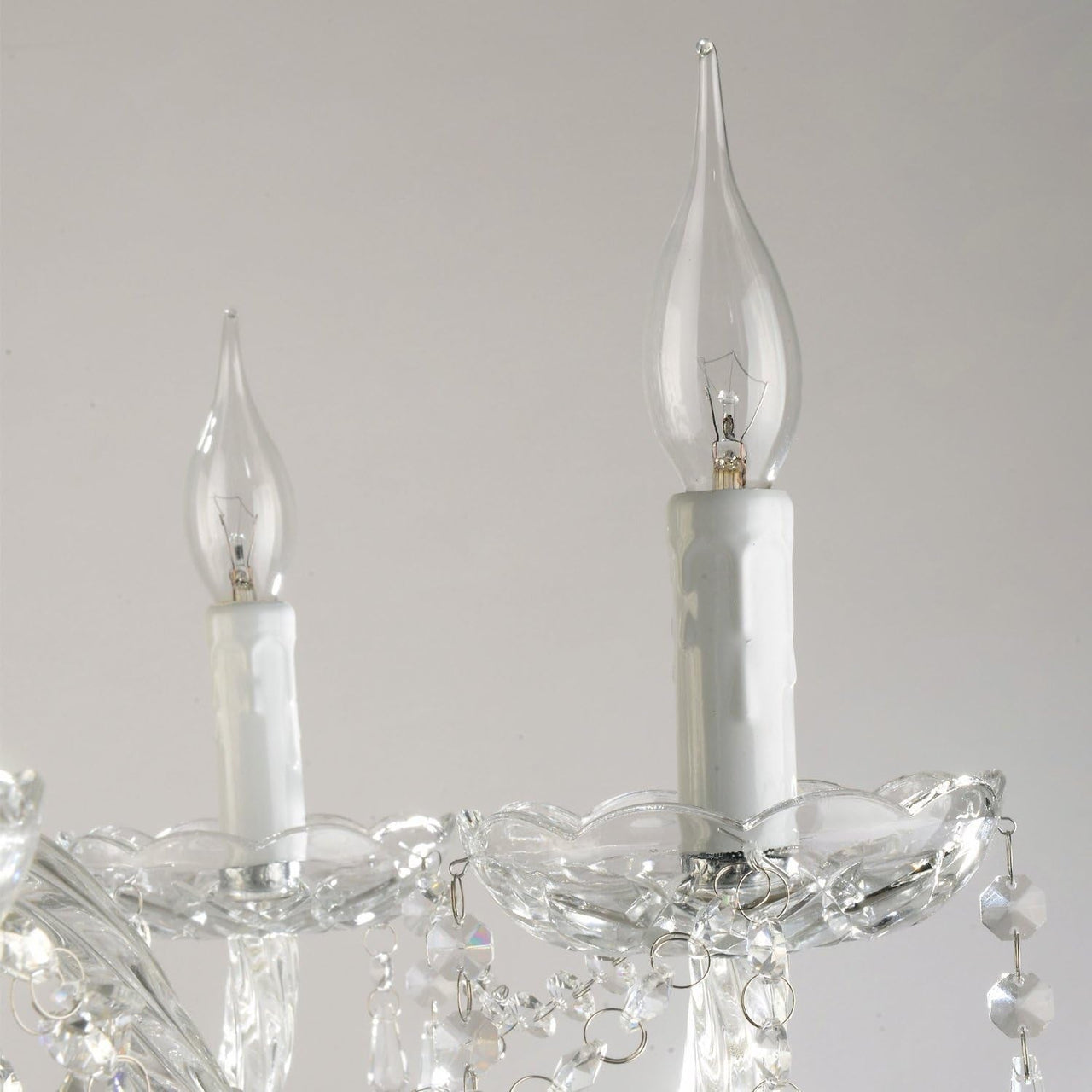 6-Light Modern Crystal Chandelier