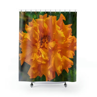 Thumbnail for Orange Flower Shower Curtains