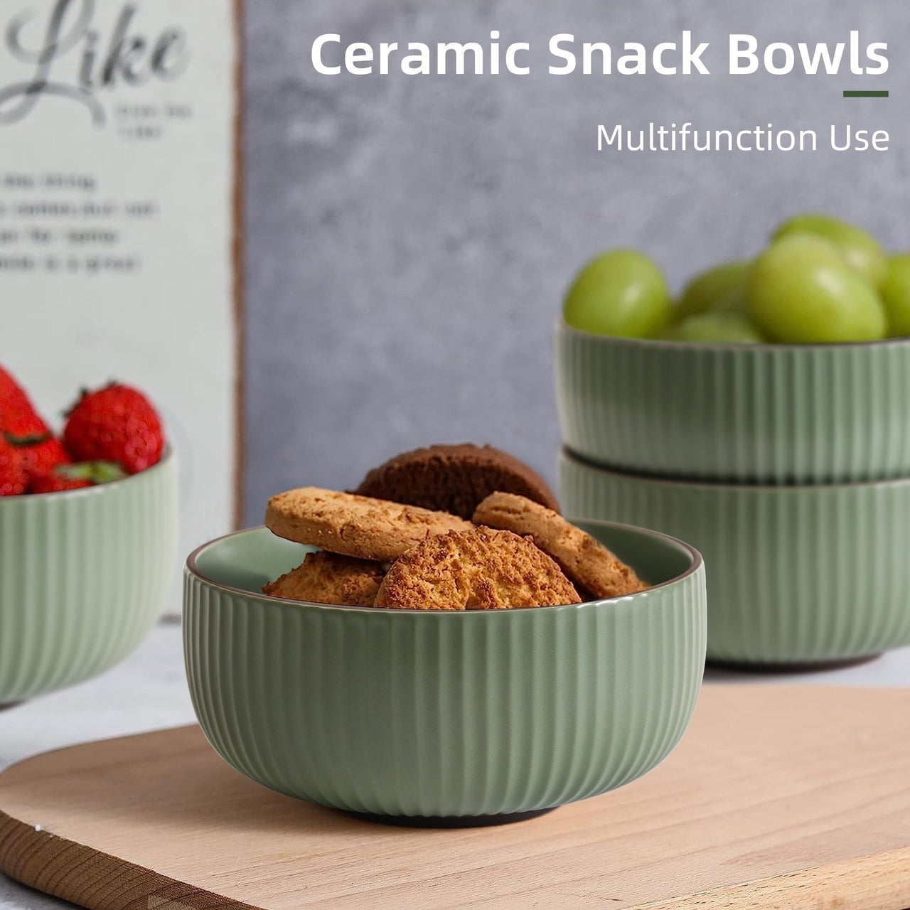 Ceramic Bowls Set Of 4 For Cereal