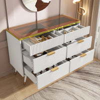 Thumbnail for Sideboard Cabinet Dresser With 6 Drawers