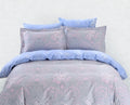 Blue Duvet Cover Sheets Set