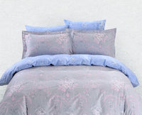 Thumbnail for Blue Duvet Cover Sheets Set