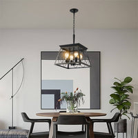Thumbnail for 4-Light Vintage Antique Chandeliers Light Fixture
