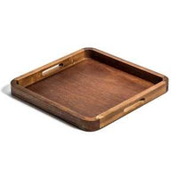 Thumbnail for Wooden Square Serving Tray