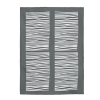 Thumbnail for Abstract Lines Plush Blanket Throw