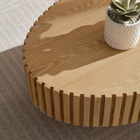 Thumbnail for Modern Handmade Drum Coffee Table