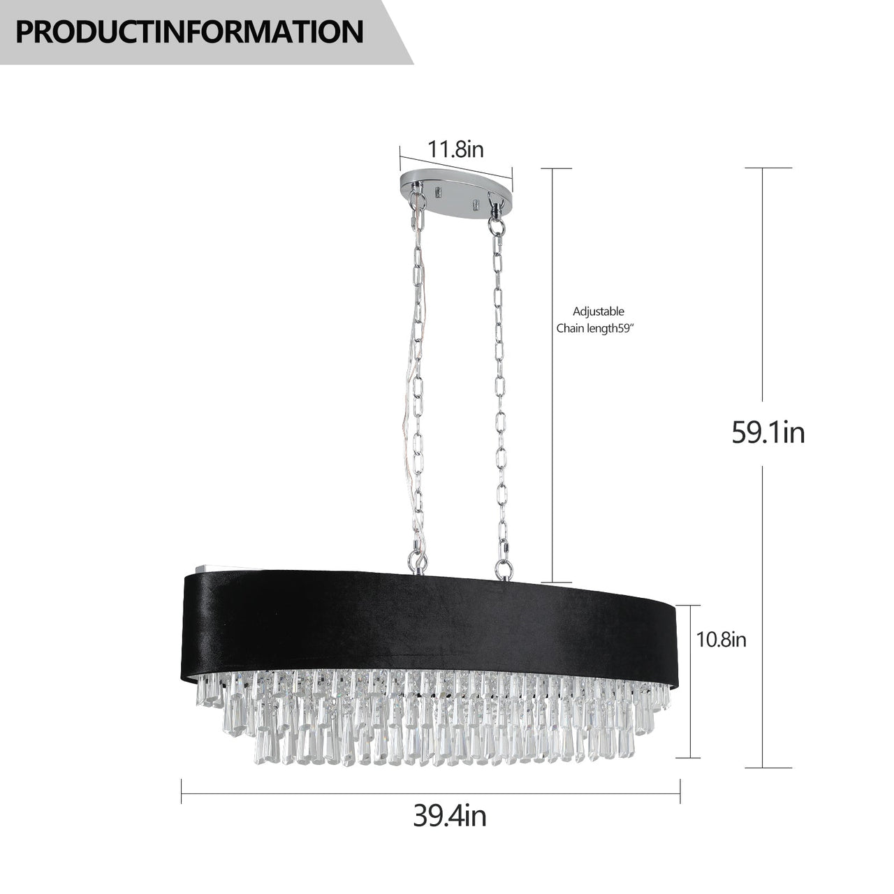 Modern Crystal Chandelier Cristal Lamp