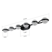 Thumbnail for Vanity Lights With 6 LED Bulbs For Bathroom Lighting