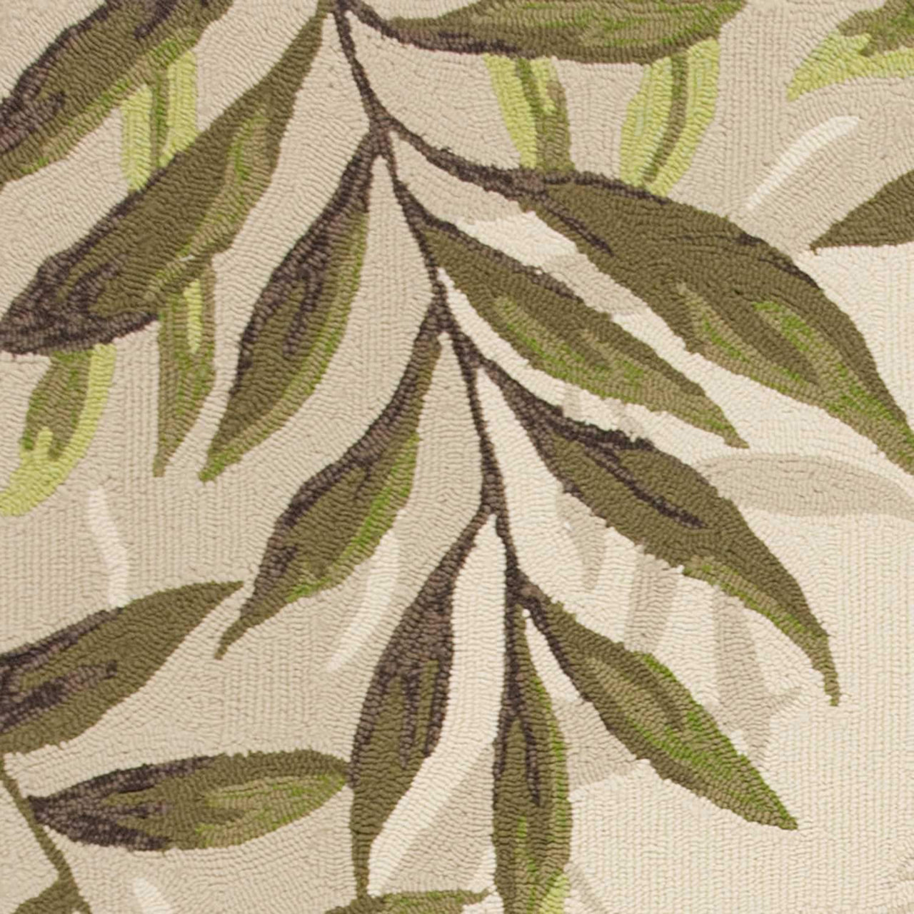 Sand Leaves UV Treated Outdoor Rug